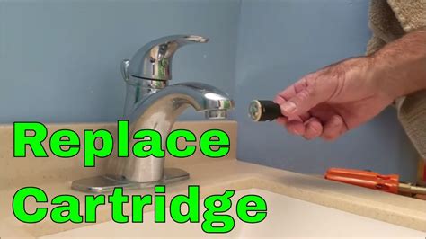 single handle faucet cartridge replacement|How to Replace a Cartridge in a Faucet